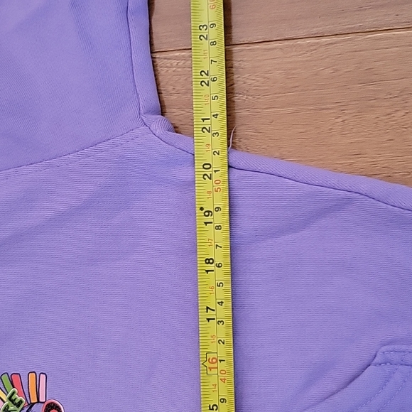 NWT Cross Colours Black Lives Are Loved Hooded Sweatshirt Purple small - Picture 9 of 10